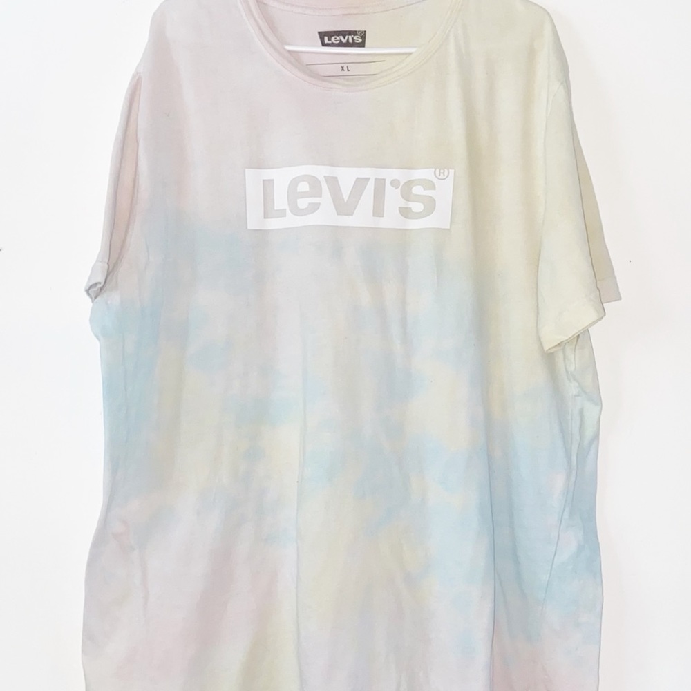 XL Levis Tie Dye Pastel Casual Cotton Tee